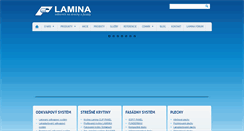 Desktop Screenshot of lamina.sk
